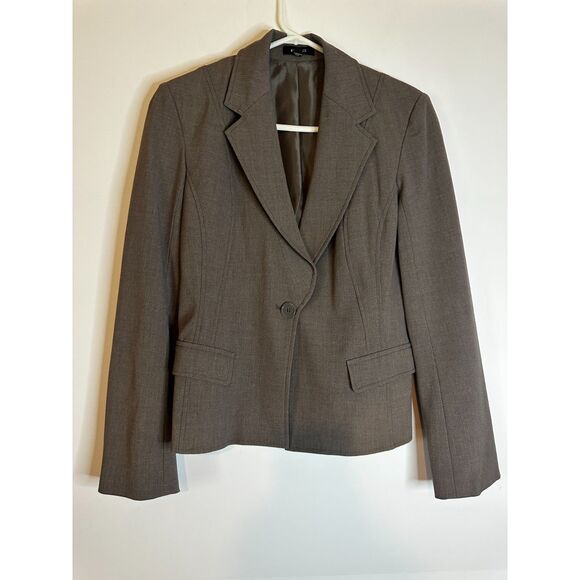 Express Jackets & Blazers - Express Women’s Size 8 Taupe Blazer Workwear Office Career Chic Lined